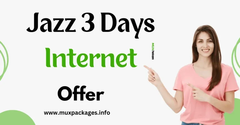 Jazz Internet Package 3 Days